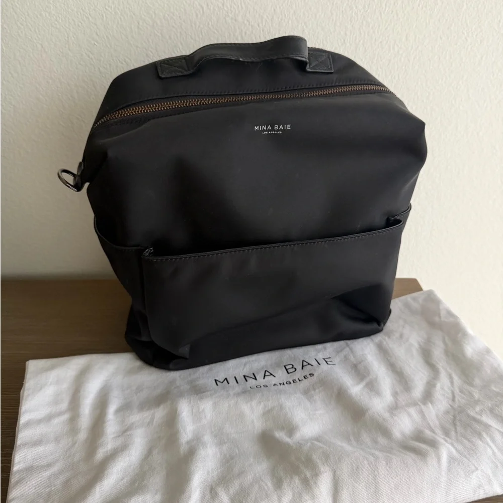 Mina Baie Stevie Midi Nylon Backpack - Picture 1 of 12